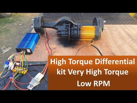 Geared bldc motor | high torque differential | differential for agriculture | high gear differential