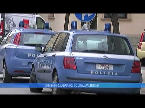 OMICIDIO IN CALABRIA: UCCISO UN QUARANTASEIENNE