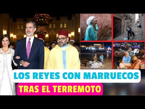 Los REYES TRANSMITEN su DESOLACIÓN a MOHAMED VI tras el DEVASTADOR TERREMOTO en MARRUECOS