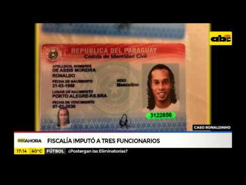 Fiscalía imputó a 3 funcionarios por caso Ronaldinho