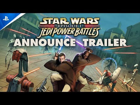 Star Wars Episode I: Jedi Power Battles - Announce Trailer | PS5 & PS4 Games