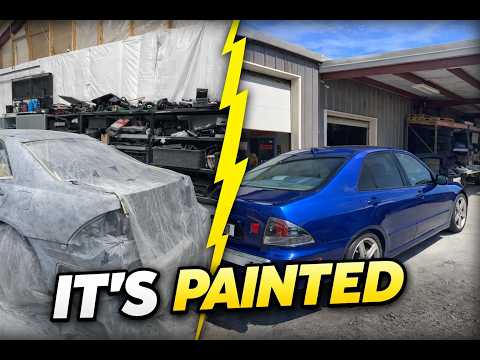 Prepping This IS300 for Paint | Wet Sanding & Bodywork Complete! Pt.2 Restoration