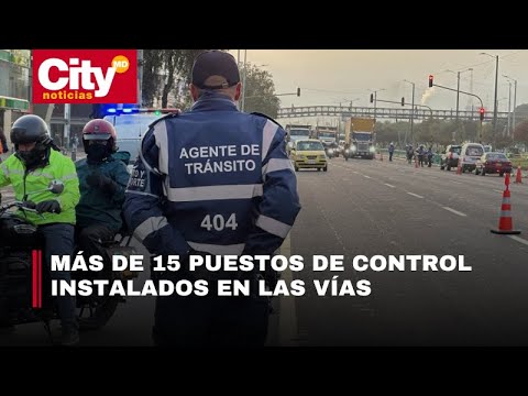 La Policía de Tránsito refuerza controles para salida y entrada de vehículos | CityTv