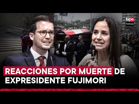 Alejandro Cavero, Sigrid Bazán y Kelly Portalatino se pronuncian tras muerte de Alberto Fujimori