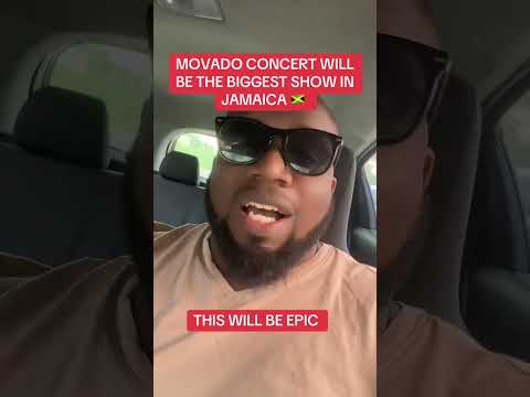 Movado Concert Will Be The Biggest Show In Jamaica #shorts