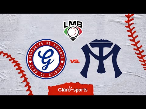 Generales de Durango vs Sultanes de Monterrey | Liga Mexicana de Béisbol 2024 | En vivo