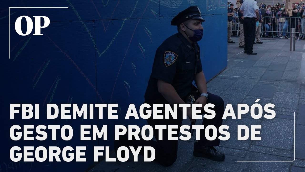 FBI demite agentes que se ajoelharam durante protesto do Black Lives Matter