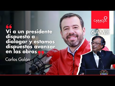 ¿Cómo va la relación Carlos Fernando Galán y Gustavo Petro? | Caracol Radio