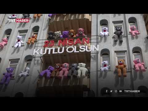Batmanlı çocuklara 23 Nisan sürprizi
