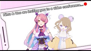 Nima and Uno are inviting you to a video conference... #shorts