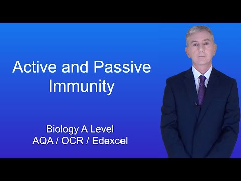 A Level Biology Revision “Active and Passive Immunity”