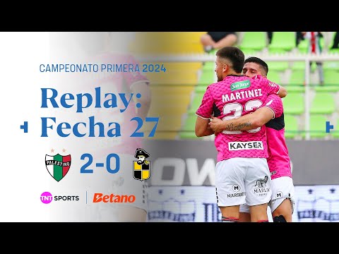 TNT Sports Replay | Palestino 2 - 0 Coquimbo Unido | Fecha 27