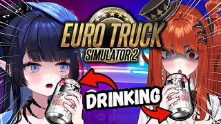 DRUNK DRIVING WITH @DaiyaFortuna 🍺 【Euro Truck Simulator 2】
