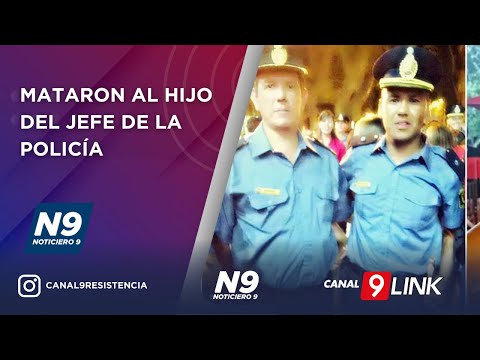 MATARON AL HIJO DEL JEFE DE LA POLICÍA - NOTICIERO 9
