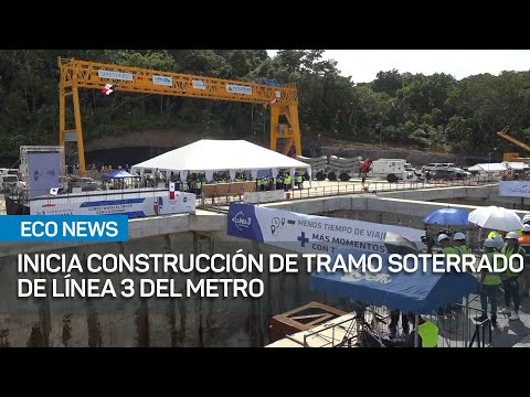 Inicia construcción de tramo soterrado de la Línea 3 del Metro | #EcoNews