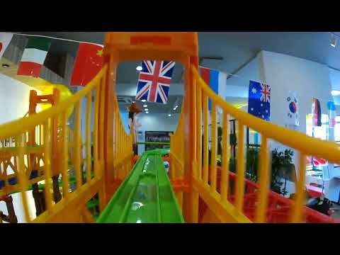 【プラレール】山陰ハウジングプラザ倉吉中央店レイアウトのプラレール前面展望1