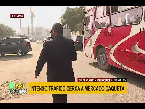 Paro de transportistas: Queman llantas cerca al Mercado de Caquetá (2/3)
