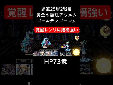 【アナデン】求道25-2　覚醒レンリは結構強い【アナザーエデン】