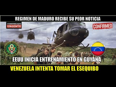 URGENTE! EEUU anuncia acciones MILITARES en GUYANA Venezuela busca apoderarse del Esequibo