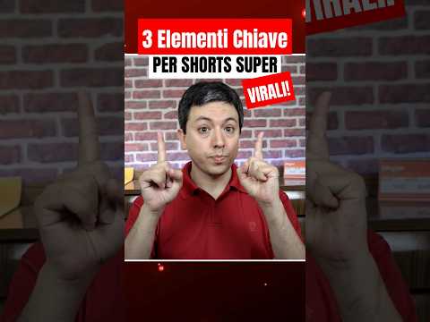 Shorts SUPER VIRALI: 3 Elementi Chiave