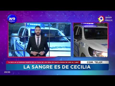 LA SANGRE ES DE CECILIA  - NOTICIERO 9 -