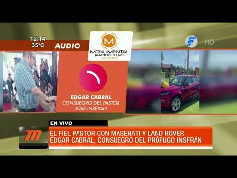 Pastor evangélico con Maserati y Land Rover