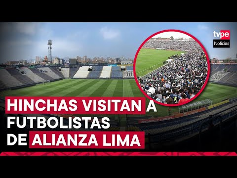 Alianza Lima: barra blanquiazul se hizo presente en Matute tras malos resultados