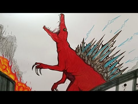 HowtodrawGodzillaBloodbath