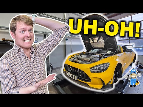 High-Mileage AMG GT Black Series Inspection at Nurburgring