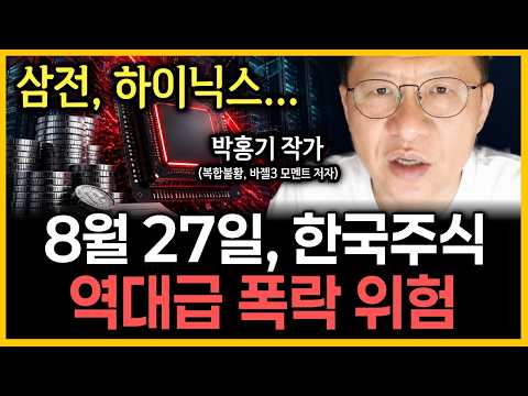8월 27일이 한국이 위험하다…삼전·하이닉스 폭락 위험일수도