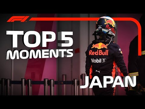 Top 5 Moments | 2018 Japanese Grand Prix