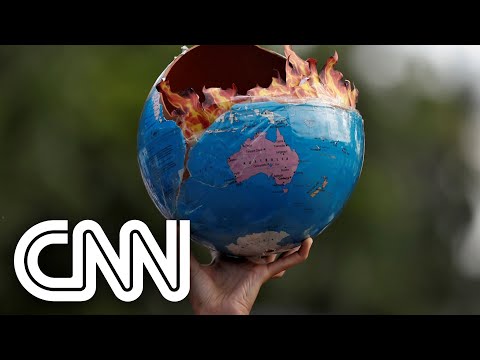 Estande serve de apoio para discussões da COP26 | Jornal da CNN