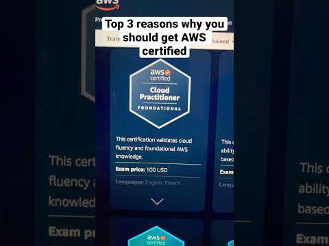 Top 3 Reasons why YOU should get AWS Certified #shorts