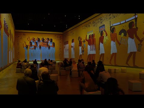 La exposición inmersiva 'Tutankamon' acerca Madrid al Antiguo Egipto