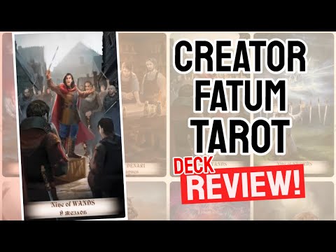 Creator Fatum Tarot Review (All 78 Creator Fatum Tarot Cards REVEALED!)