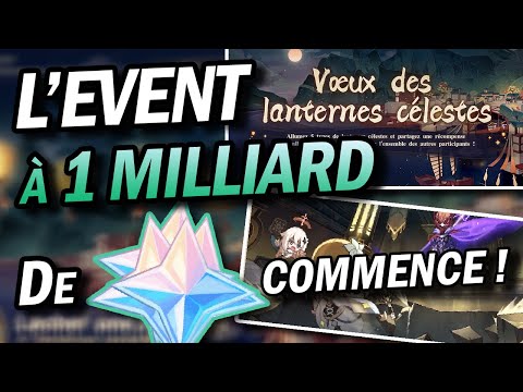 L'EVENT WEB à 1 Milliard de Primogemmes ouvre ses portes ! ...