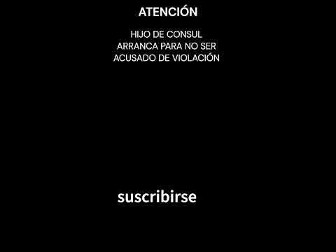 ARRANCA HIJO DEL CONSUL DE #CHILE EN #ECUADOR POR ACUSACIÓN ABUSO SEXUAL