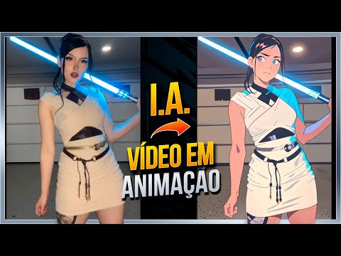 TRANSFORME VIDEO EM DESENHOS COM ESTA NOVA IA | DOMO AI TUTORIAL