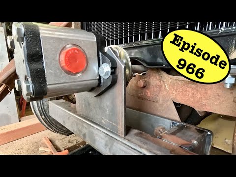 Building a Custom Hydraulic Pump Mount For My 8n