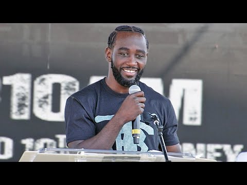 Mama WE Made IT – Crawford EMOTIONAL Canelo victory Speech – Omaha Parade