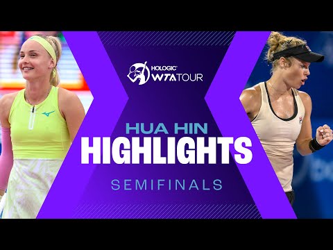 Sramkova & Siegemund in semifinal action at Hua Hin 2024 | WTA Match Highlights