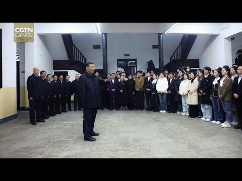 Xi Jinping inspecciona Changsha, en provincia central china de Hunan