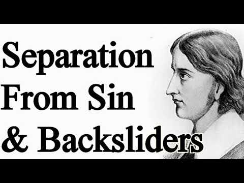 Separation From Sin and Backsliders - James Renwick (1662 – 1688) Christian Audio Sermon
