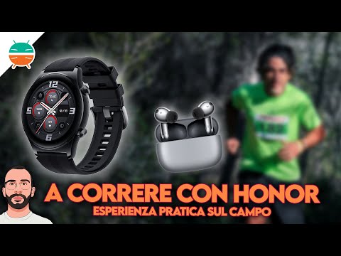 A correre con HONOR Watch GS3 e Honor Ea …