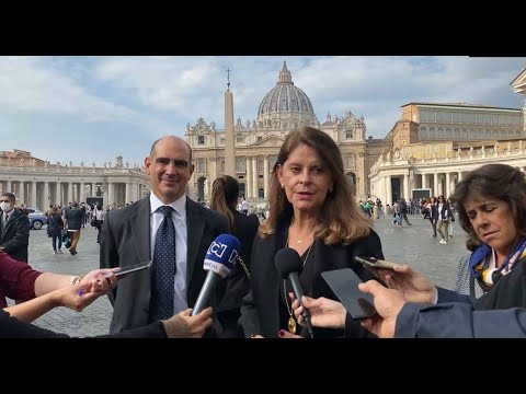 Declaración a medios de la Vicepresidente y Canciller sobre su agenda oficial en El Vaticano