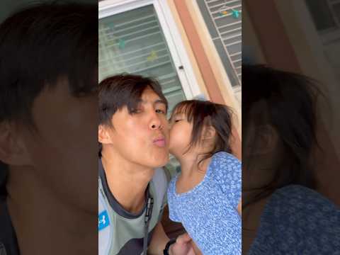 After work, pag-uwi ko sa bahay, a beautiful girl came running to me, my little Eva ❤️ Best welcome