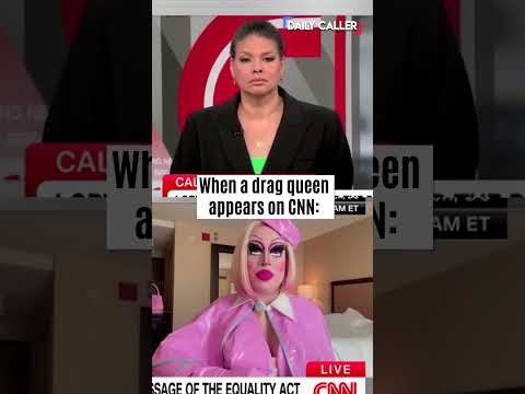 A drag queen appeared on CNN. Are you surprised?