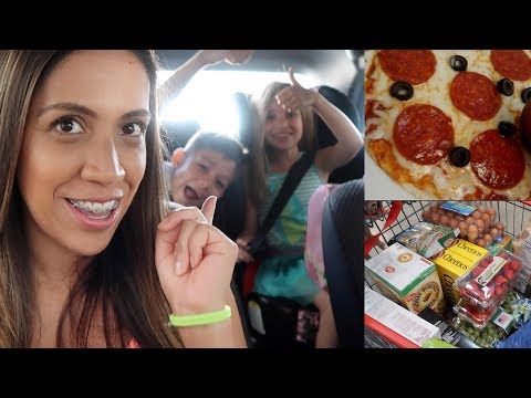 Receta de PIZZA A LA MALA + Compras en Costco y para la FIESTA DE LIAM!