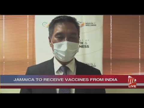 Jamaica Receives Vaccines From India