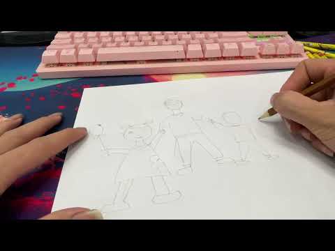 Drawing and Coloring Family Pictures 1